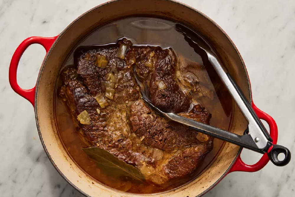The basics of chuck roast recipe.